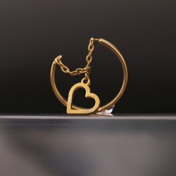 انگشتر زنانه ماصرم طرح قلب کد Ri3094